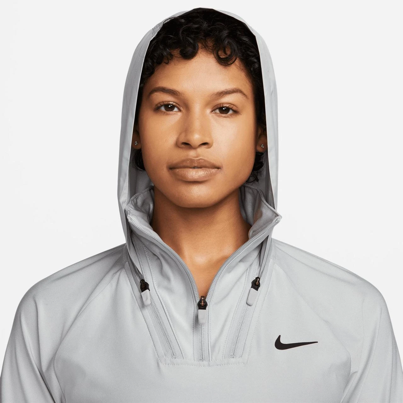 Nike Women's Dri-Fit Tour ADV 1/2 Zip Long Sleeve Top 3 Nike Women's Dri-Fit Tour ADV 1/2 Zip Long Sleeve Top - Image 3