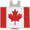 Canadian Flag Ball Marker With Cap Clip