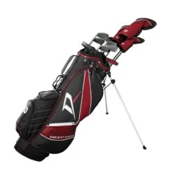 Wilson Deep Red Tour Package Set With Cart Bag 11 Wilson Deep Red Tour Package Set With Cart Bag -Golf Sports Store Deep Red Tour Package Set with Cart Bag 5