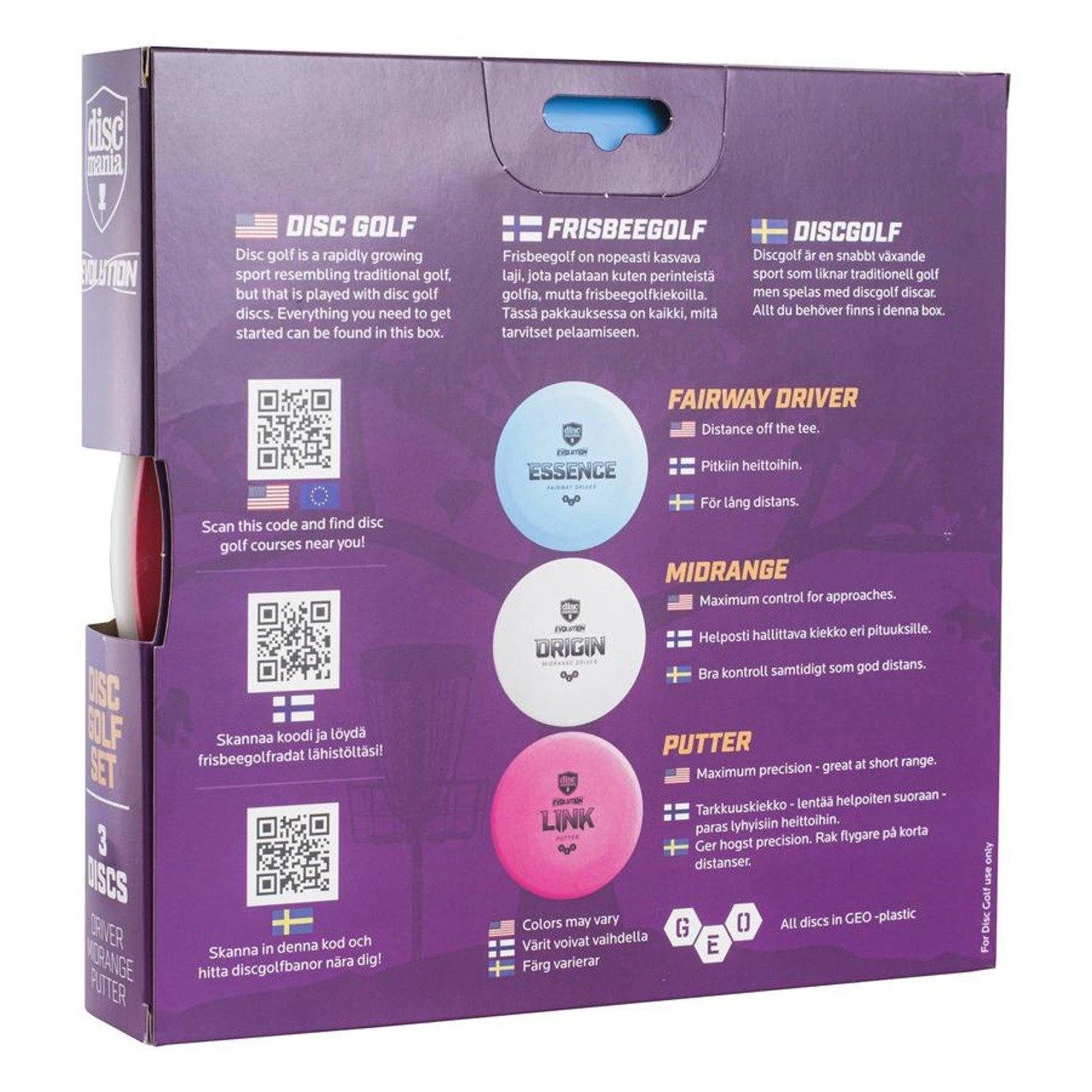 Discmania Geo Evolution Starter Set 2 Discmania Geo Evolution Starter Set - Image 2