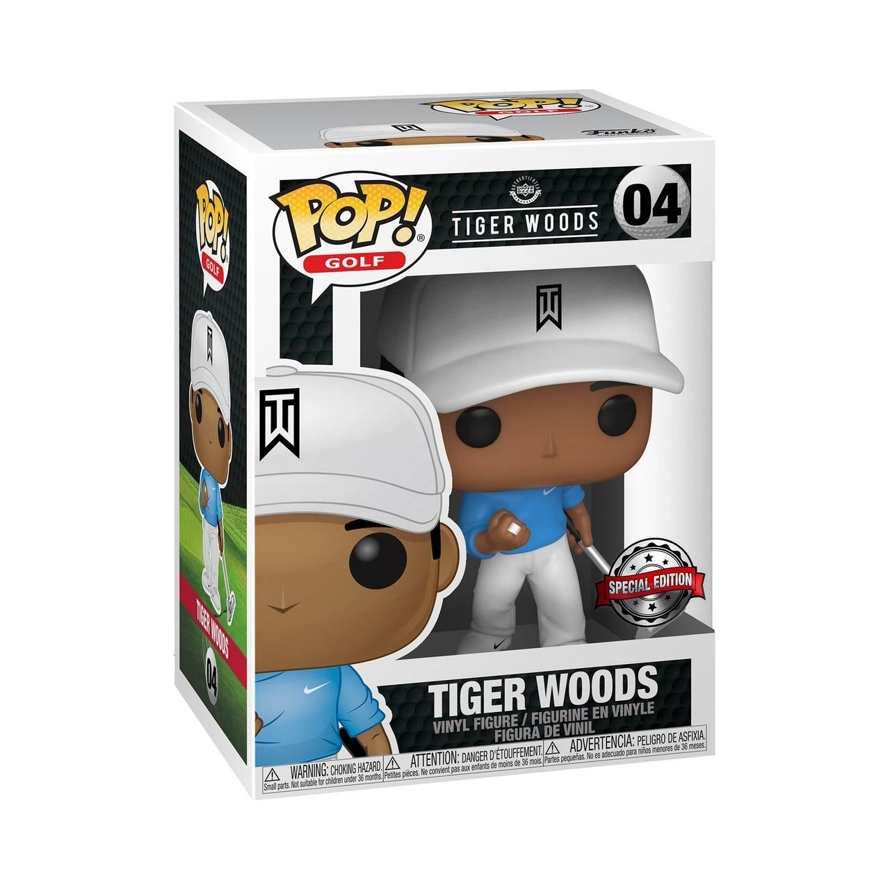 Funko Pop! Golf: Tiger Woods Blue Shirt (Special Edition) 1 Funko Pop! Golf: Tiger Woods Blue Shirt (Special Edition)