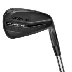 COBRA KING Forged Tec Black 4-PW Iron Set With Steel Shafts