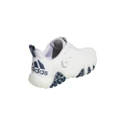 ADIDAS Men's CodeChaos 22 BOA Spikeless Golf Shoe - White/Navy -Golf Sports Store Navy 6