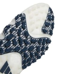 ADIDAS Men's CodeChaos 22 BOA Spikeless Golf Shoe - White/Navy -Golf Sports Store Navy 8