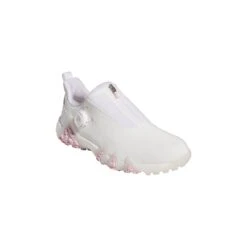 ADIDAS Women's CodeChaos 22 BOA Spikeless Golf Shoe - White/Pink 12 ADIDAS Women's CodeChaos 22 BOA Spikeless Golf Shoe - White/Pink -Golf Sports Store Pink 14