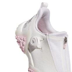 ADIDAS Women's CodeChaos 22 BOA Spikeless Golf Shoe - White/Pink 14 ADIDAS Women's CodeChaos 22 BOA Spikeless Golf Shoe - White/Pink -Golf Sports Store Pink 16