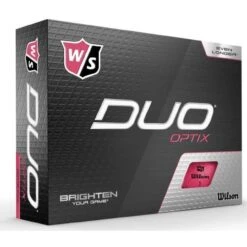 Wilson Prior Generation - Duo Optix Golf Balls - Pink