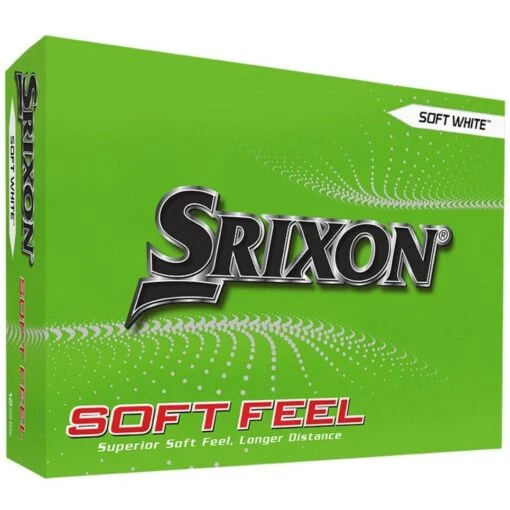 Srixon Soft Feel Golf Balls -Golf Sports Store Soft Feel Golf Balls WHITE