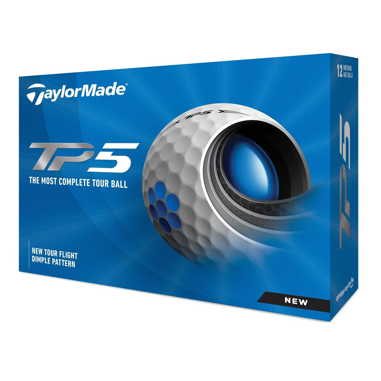 TaylorMade TP5 Golf Balls 1 TaylorMade TP5 Golf Balls