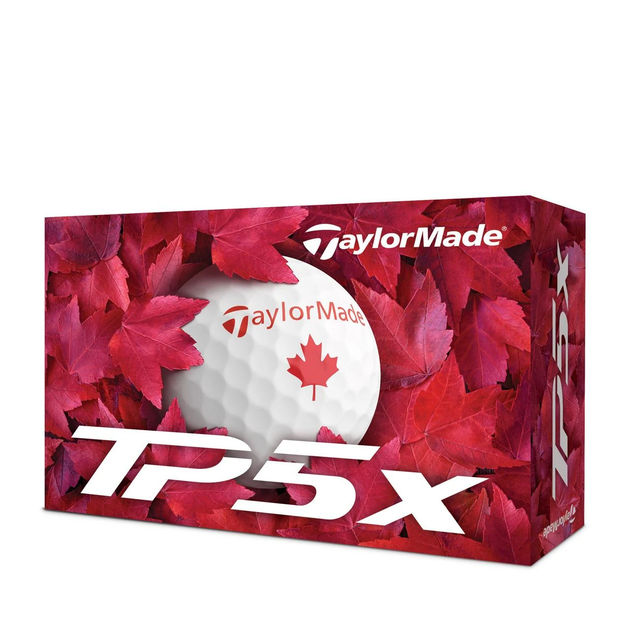 TaylorMade TP5x Maple Leaf Golf Balls - 6 Pack 1 TaylorMade TP5x Maple Leaf Golf Balls - 6 Pack
