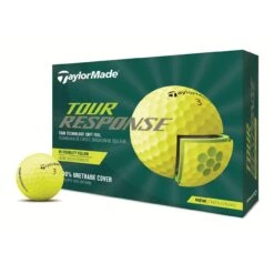 TaylorMade Tour Response Golf Balls - Yellow