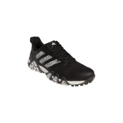 ADIDAS Men's CodeChaos 22 Spikeless Golf Shoe - Black/White -Golf Sports Store White 22