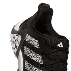 ADIDAS Men's CodeChaos 22 Spikeless Golf Shoe - Black/White -Golf Sports Store White 24