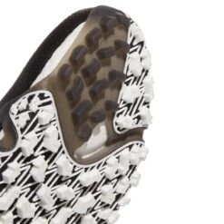 ADIDAS Men's CodeChaos 22 Spikeless Golf Shoe - Black/White -Golf Sports Store White 25