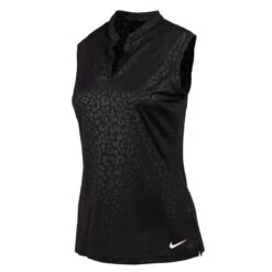 Nike Women's Dri-Fit Embossed Victory Sleeveless Polo