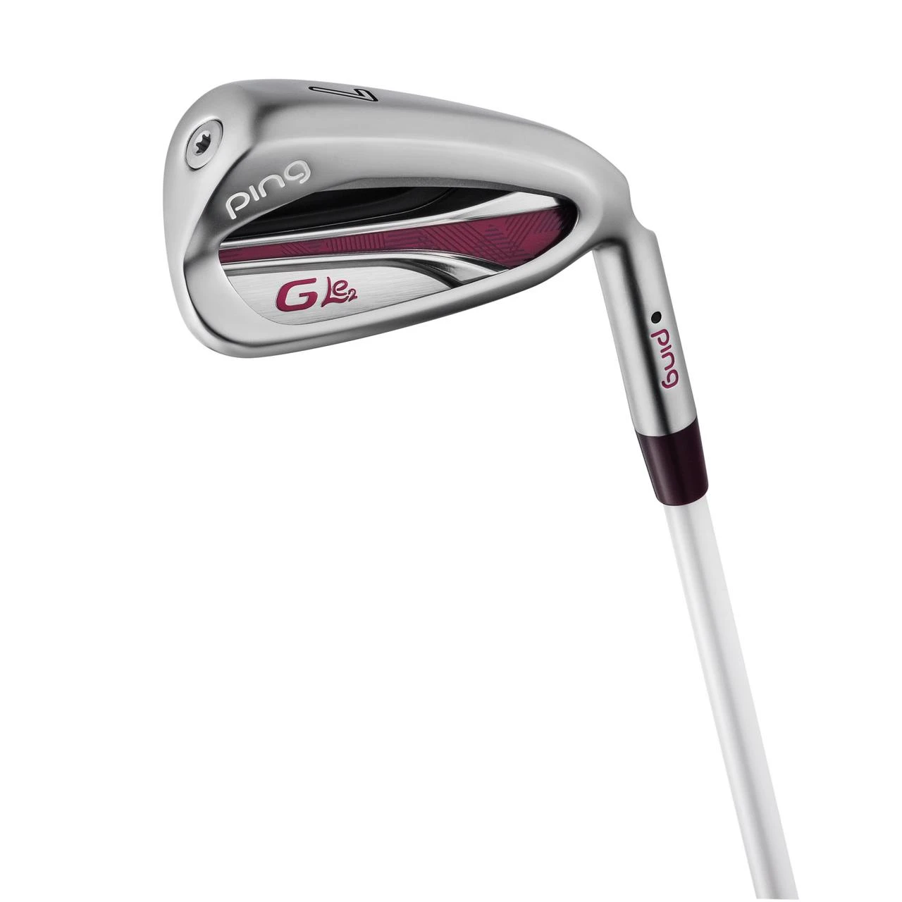 Ping Women's G LE 2 6-PW, UW, SW Iron Set With Graphite Shafts 1 Ping Women's G LE 2 6-PW, UW, SW Iron Set With Graphite Shafts