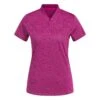 ADIDAS Women's Jaquard Short Sleeve Polo