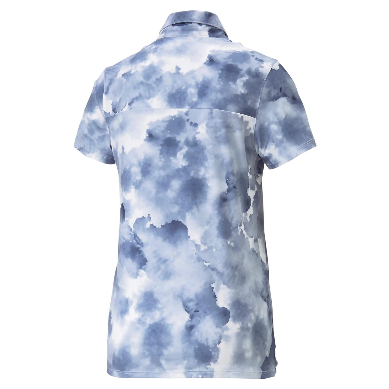 Puma Women's MATTR Cloudy Short Sleeve Polo 2 Puma Women's MATTR Cloudy Short Sleeve Polo - Image 2