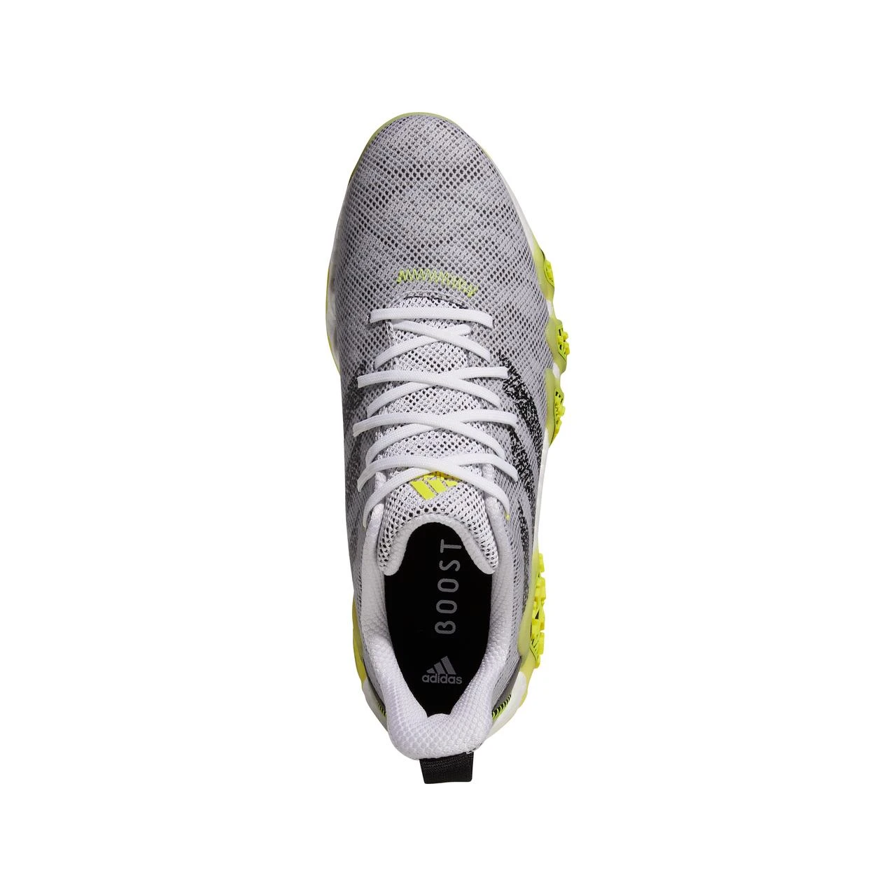 ADIDAS Men's CodeChaos 22 Spikeless Golf Shoe - Grey/Yellow 3 ADIDAS Men's CodeChaos 22 Spikeless Golf Shoe - Grey/Yellow - Image 3