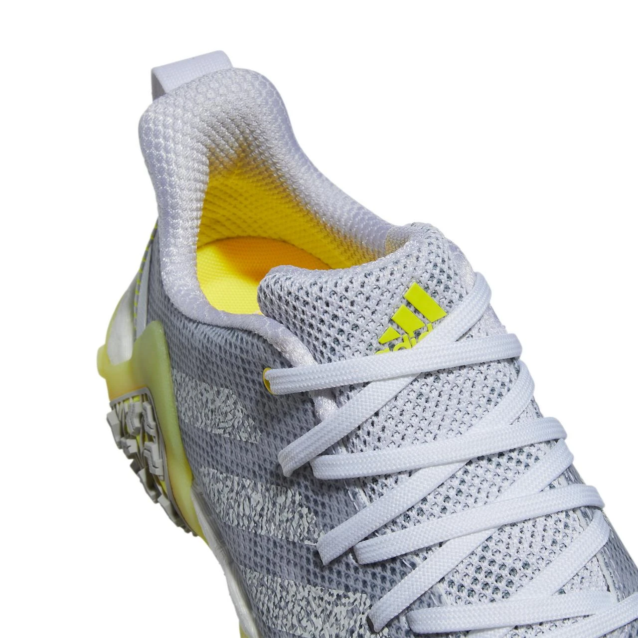 ADIDAS Women's CodeChaos 22 Spikeless Golf Shoe - Grey/Yellow 7 ADIDAS Women's CodeChaos 22 Spikeless Golf Shoe - Grey/Yellow - Image 7